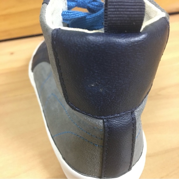 Kids GAP Blue High Top Sneakers 9 - Picture 9 of 12